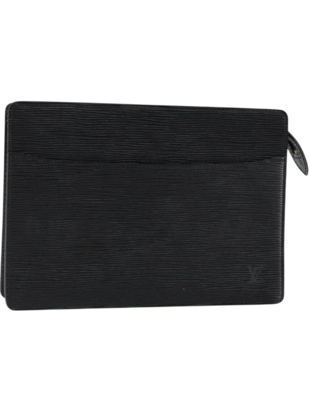 LOUIS VUITTON Epi Pochette Homme Clutch Bag Black Noir M52522